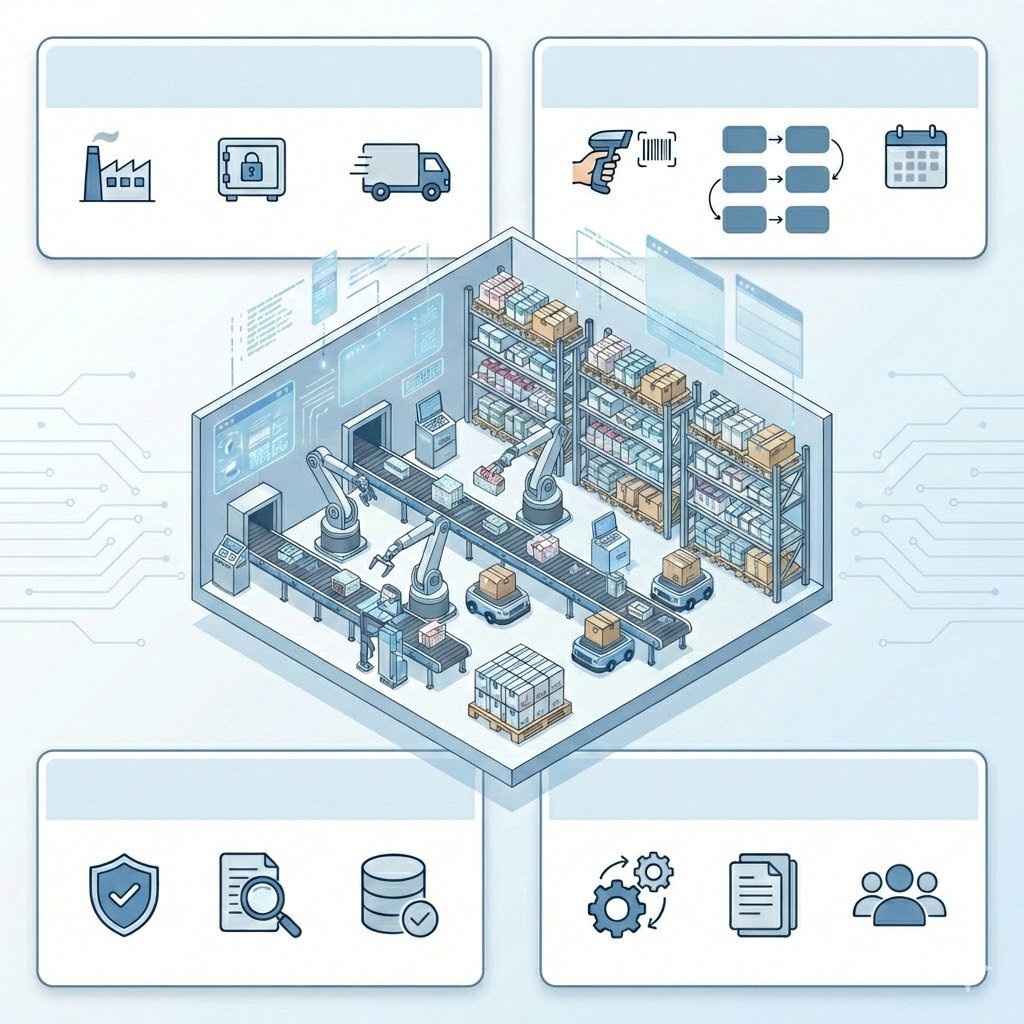 以合規為核心的智慧倉儲管理系統 : MESON（FLUX）WMS 解決方案 